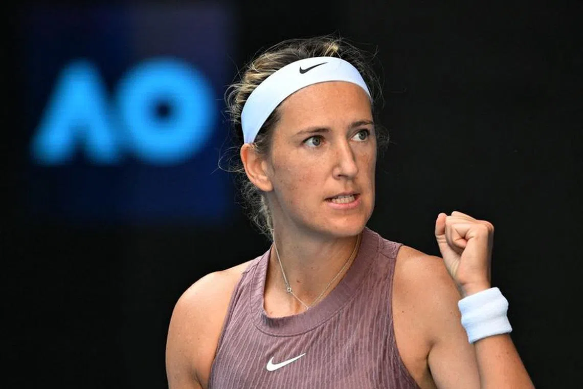 Azarenka maintains perfect record against Ostapenko to reach fourth ...
