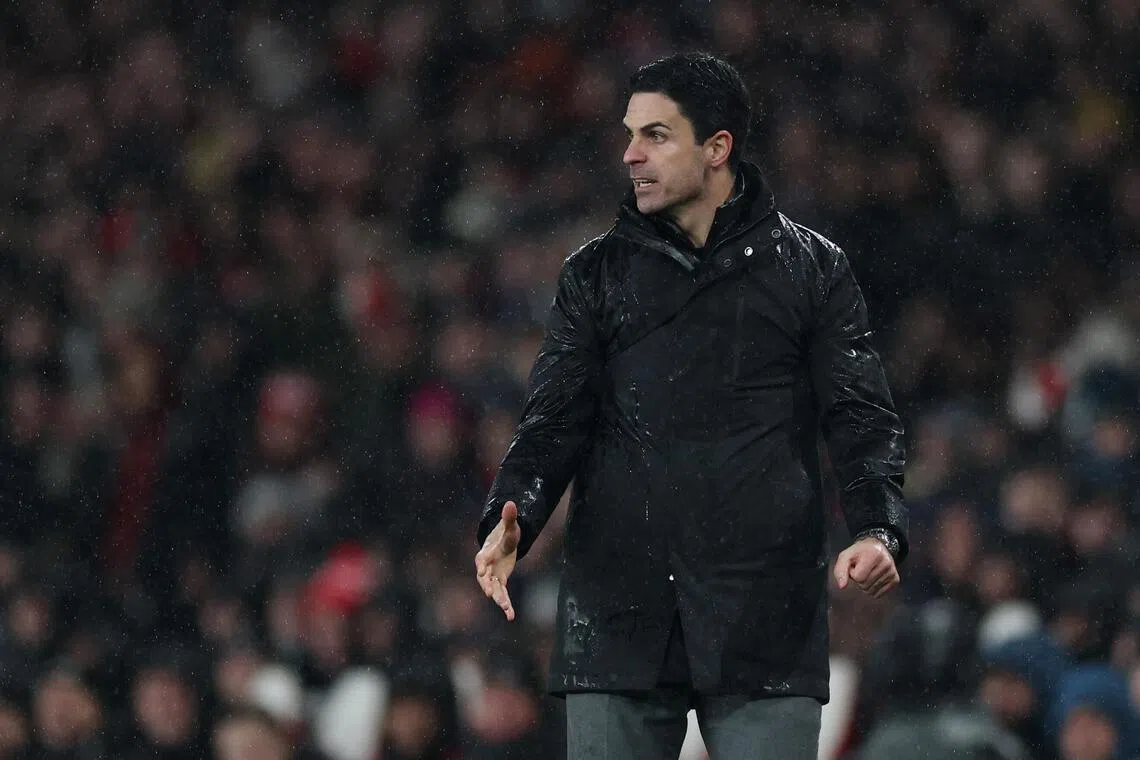 Arsenal manager Mikel Arteta