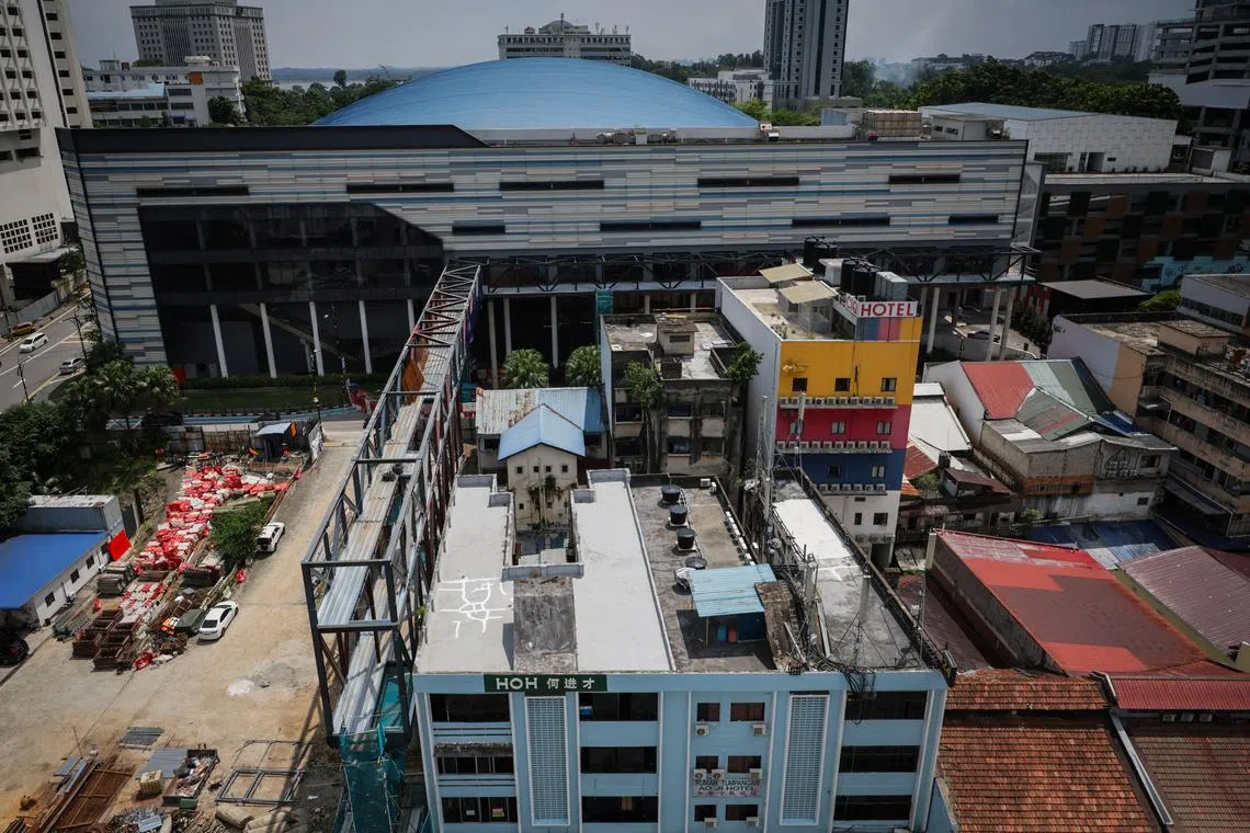A network of walkways is being built in Johor Bahru connecting the RTS Link project terminus in Bukit Chagar to major developments in the city. 