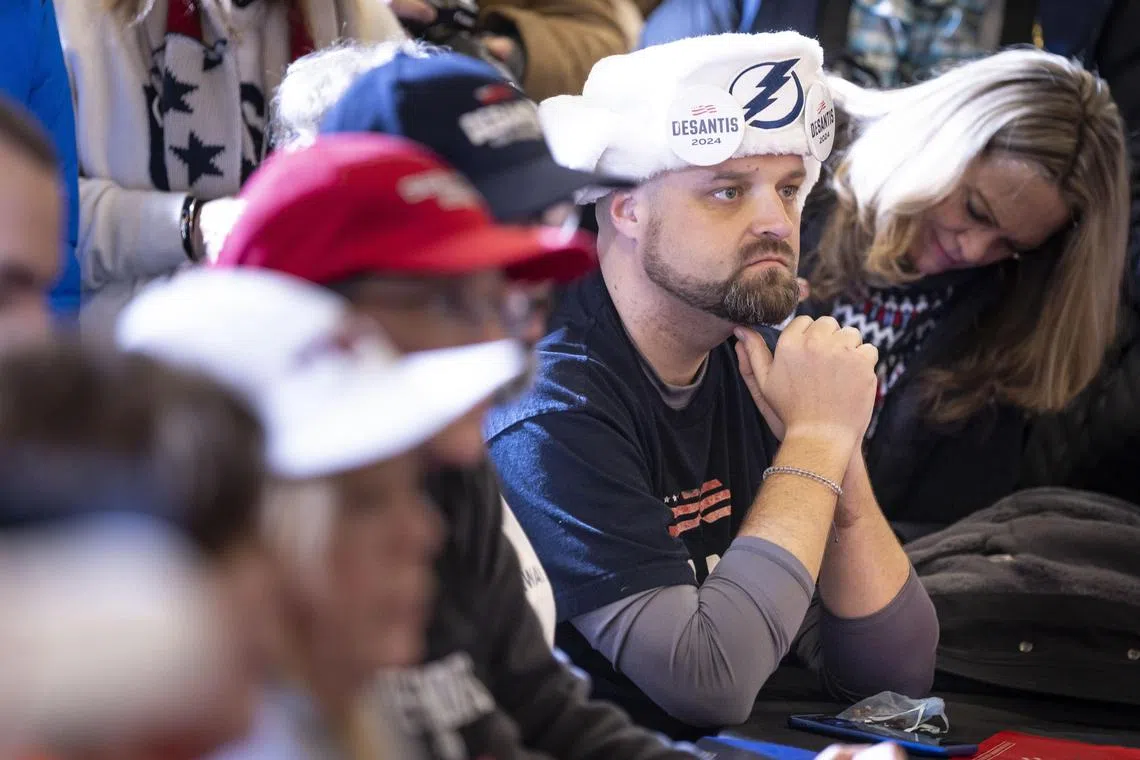 Iowa Republicans are expected to put former president Donald Trump on the march to a third GOP presidential nomination.