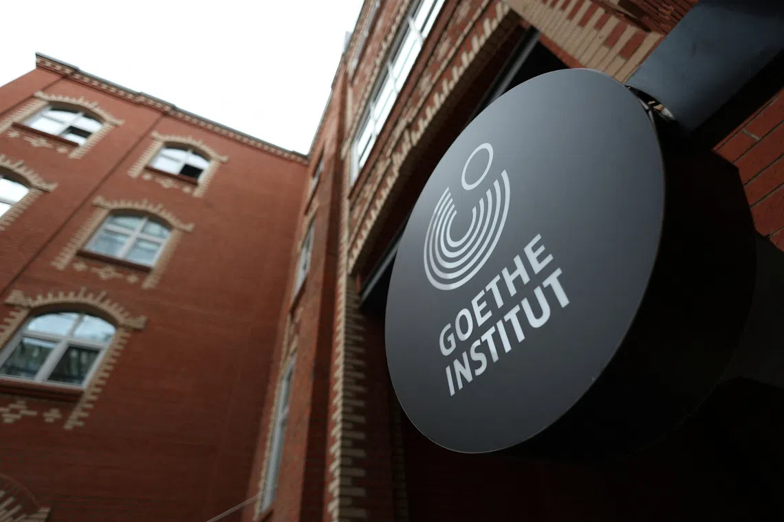 Lavrov said Russia would close Germany’s Goethe-Institut cultural centres in the cities of Moscow, St Petersburg and Yekaterinburg.