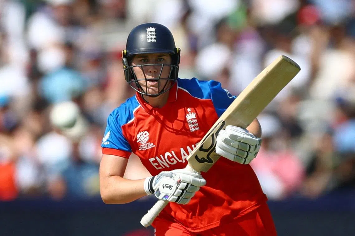 Cricket - ICC Women's T20 World Cup 2026 - Final - England v Australia - Lord's Cricket Ground, London, Britain - July 5, 2026 England's Nat Sciver-Brunt in action Action Images via Reuters/Peter Cziborra/File Photo