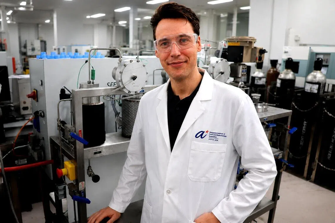 Dr Christian Hermansen is the lead principal investigator of Ferm2Farm at A*STAR Singapore Institute of Food and Biotechnology Innovation.