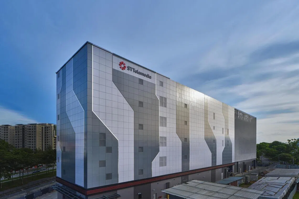 Singtel shares jump on report telco, KKR near deal for STT Global Data Centres at $13 billion valuation