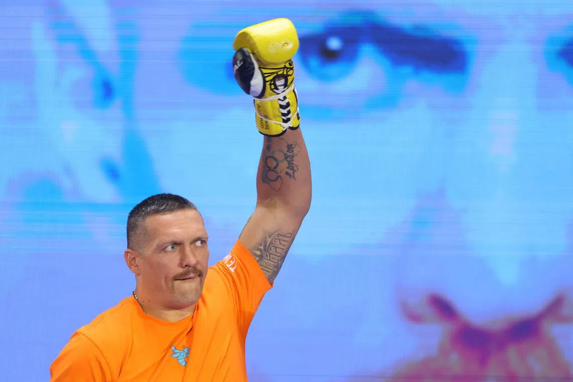 Ukrainian boxer Oleksandr Usyk said that his late father, who fought in the Soviet Army, was the seminal influence on his career.