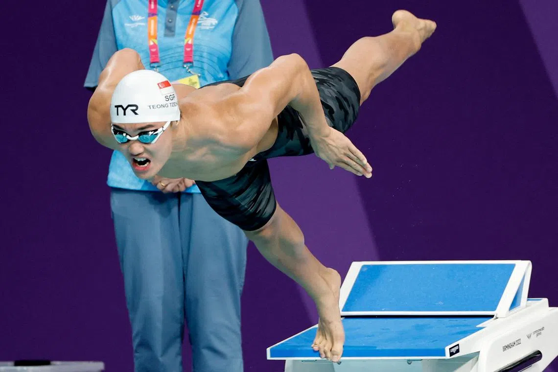 National head coach Gary Tan is targetting getting about eight to 10 swimmers to the 2024 Paris Olympics.