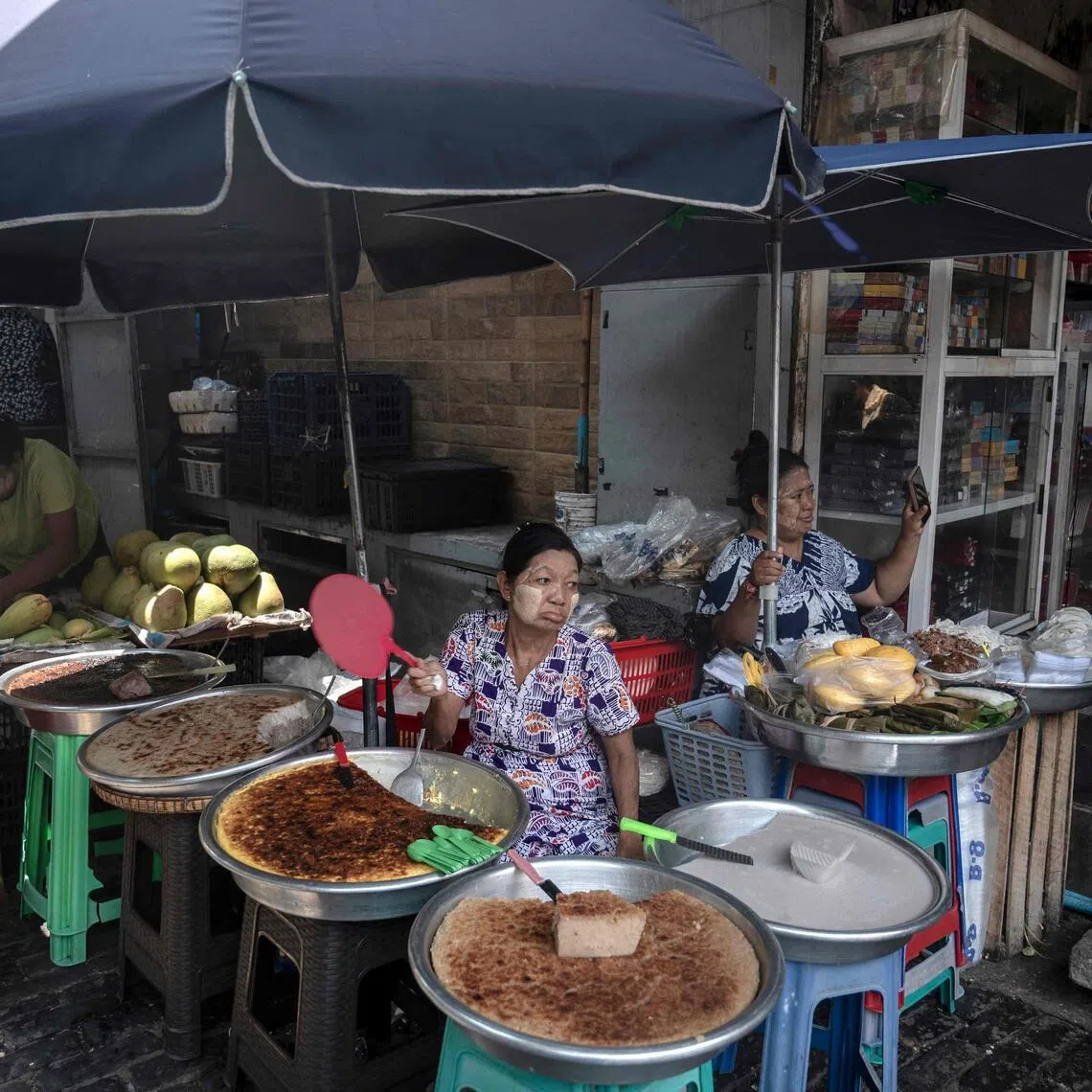 Inflation for the 12 months to the end of March came in at 21.1 per cent in Myanmar.