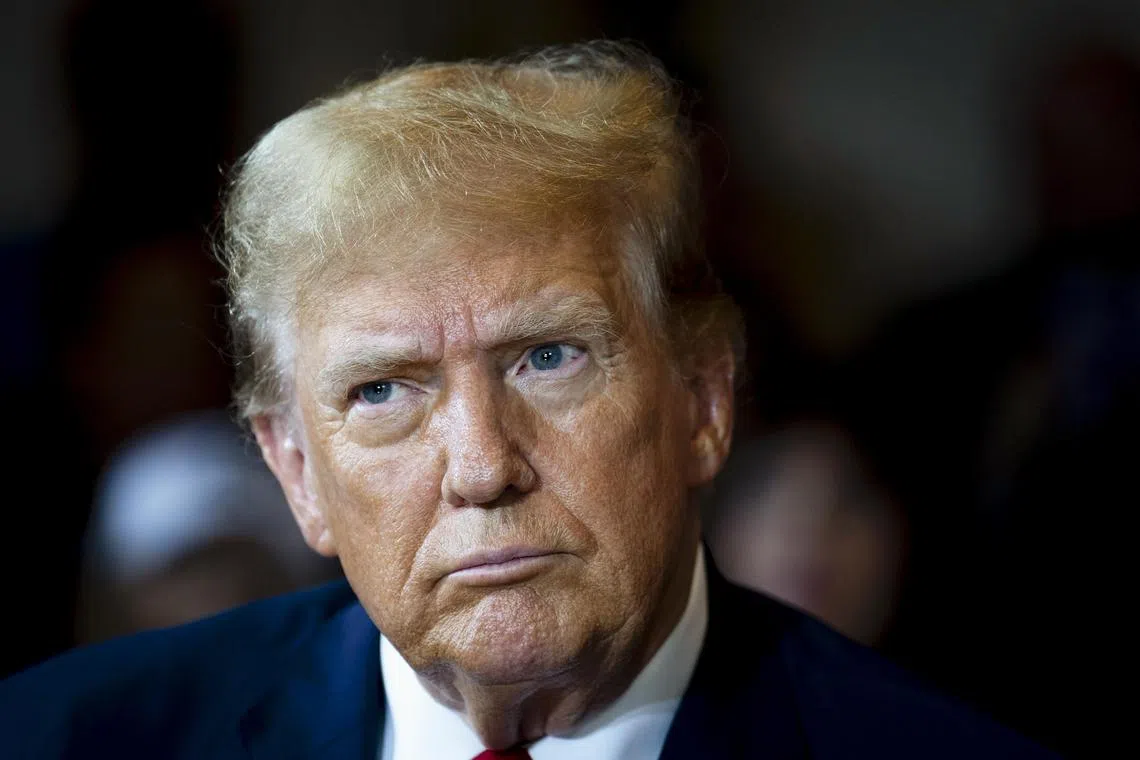 Donald Trump is accused of falsifying business records in relation to hush money payments to a porn star.