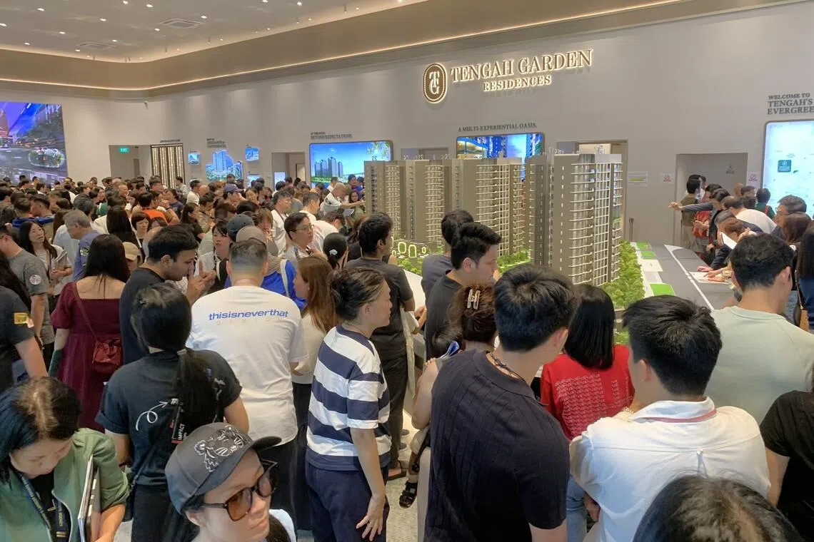 First condo launches in Tengah and Bayshore ignite April jump in new private home sales