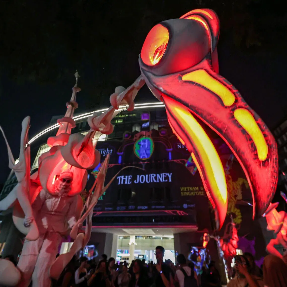For two weeks, the Bras Basah.Bugis precinct will be transformed into a landscape where old myths meet contemporary art.