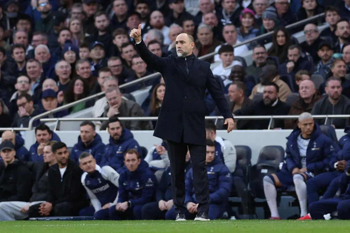 Soccer Football - Premier League - Tottenham Hotspur v Arsenal - Tottenham Hotspur Stadium, London, Britain - February 22, 2026 Tottenham Hotspur interim manager Igor Tudor REUTERS/David Klein