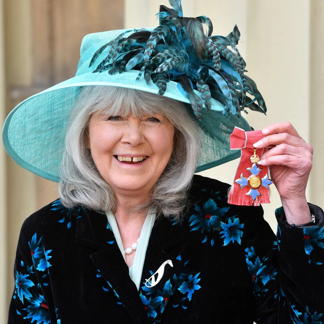 Jilly Cooper died after a fall on Oct 5.