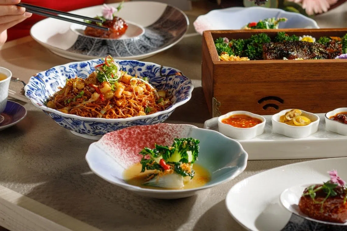 Cantonese restaurant The Black Pearl is focusing on light, balanced and nourishing flavours this Mother's Day. 