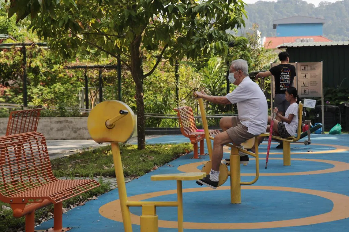 By 2030, one in four citizens here will be aged 65 and above, up from one in six currently. 