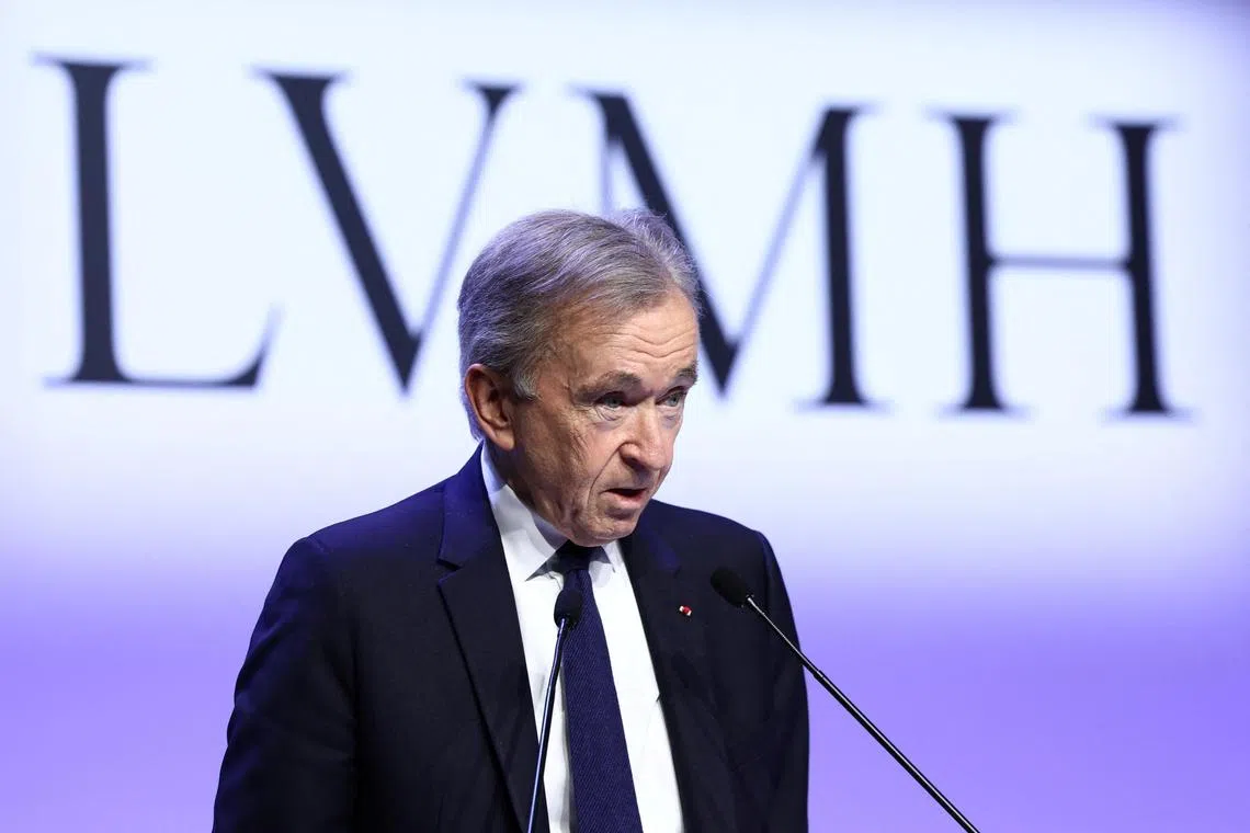 Bernard Arnault's LVMH brands are the stars of the luxury world and include Louis Vuitton, Christian Dior and Tiffany.