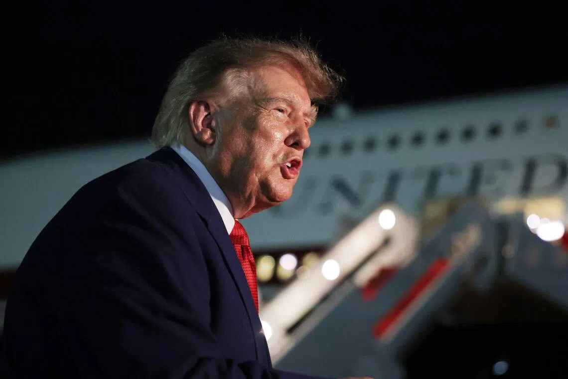 Trump says Air Force One ruse was Secret Service, military call