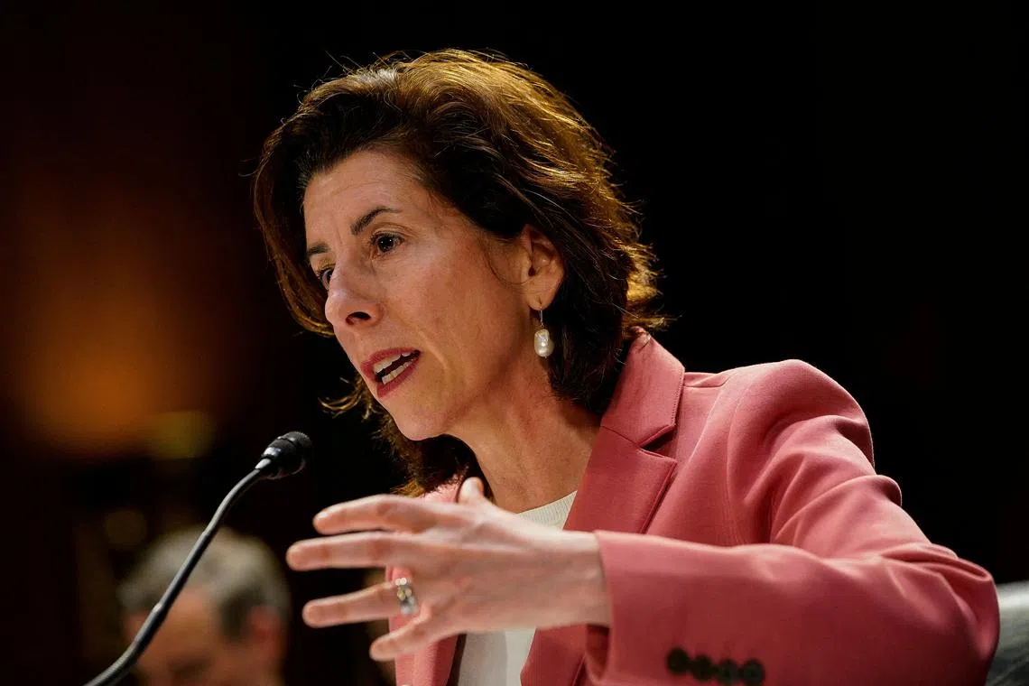 US Commerce Secretary Gina Raimondo is expected to visit China as part of the Biden administration’s effort to reduce tensions.
