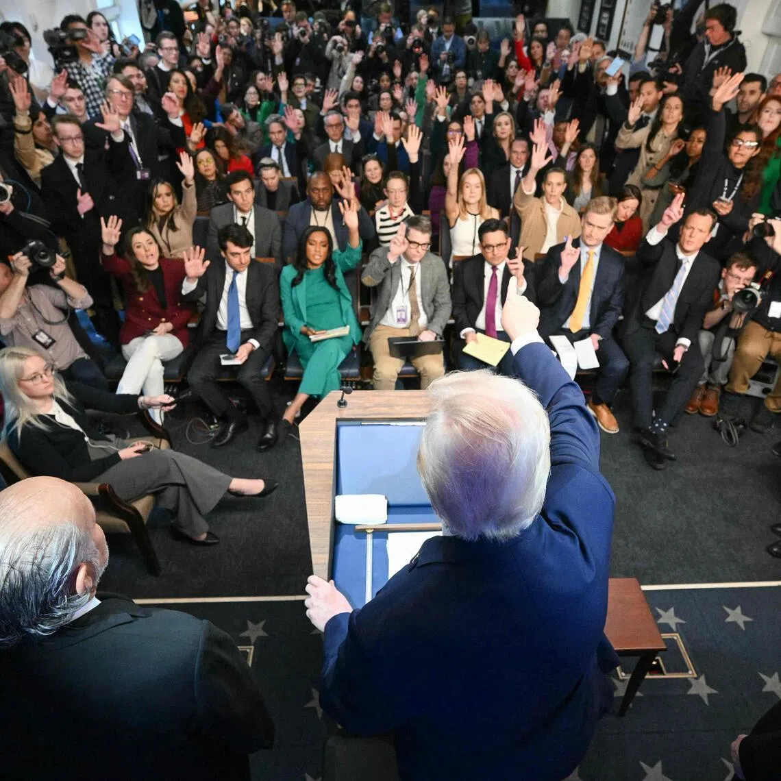 US President Donald Trump regularly attacks reporters and criticises the media as “fake news,” when he disagrees with the coverage. 