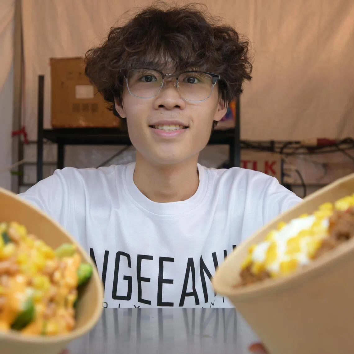 Since Mr Leong Xuhui started his business in November 2024, Spudzilla has been setting up pop-up stalls at various pasar malams around Singapore.