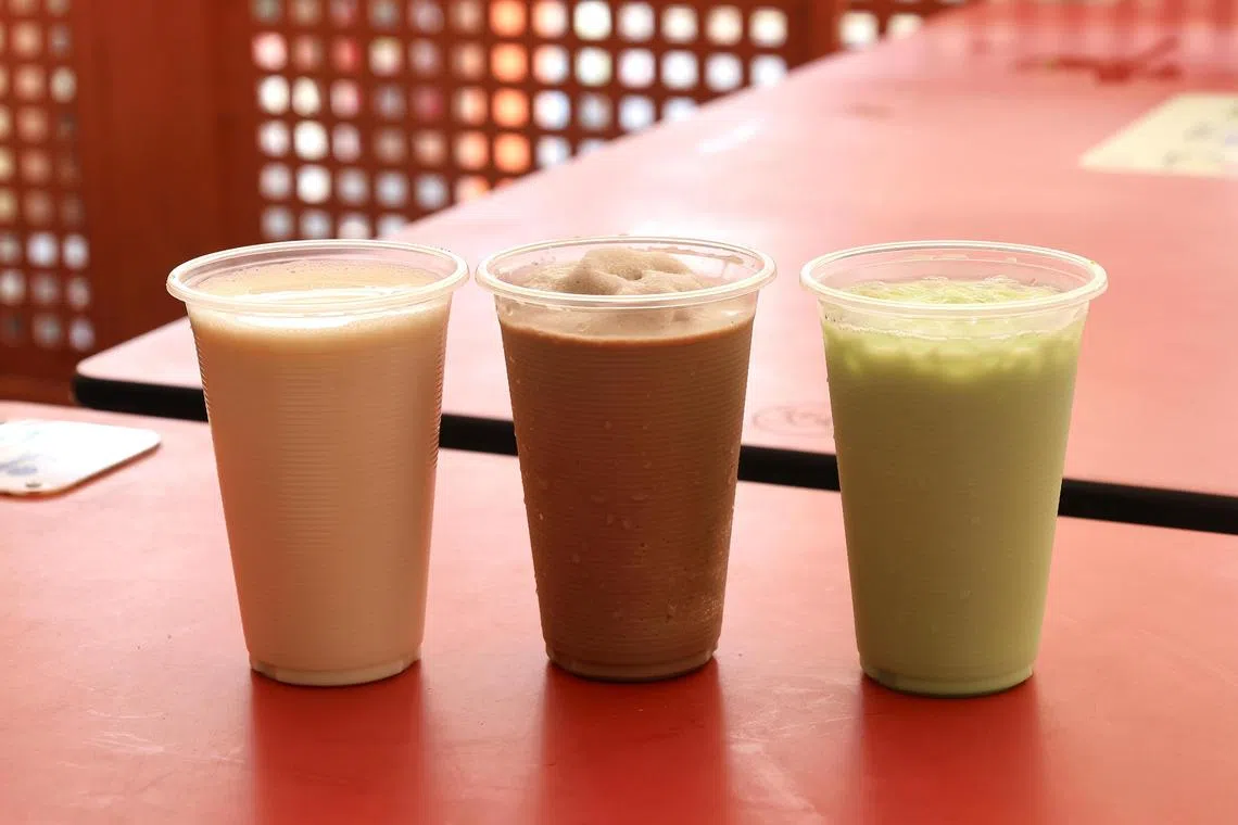 riginal Soymilk, Ice Blend Mocha Soymilk and Mint Soynilk at Gogo Beanz Soya Bean.