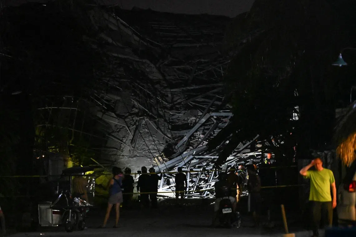 Death toll rises to three with 17 still missing after Philippine building collapse