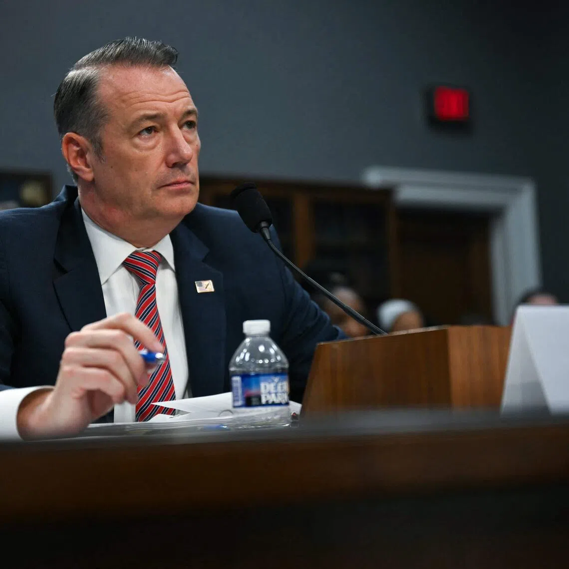 US Acting Director of Immigration and Customs Enforcement Todd Lyons' last day will be on May 31.