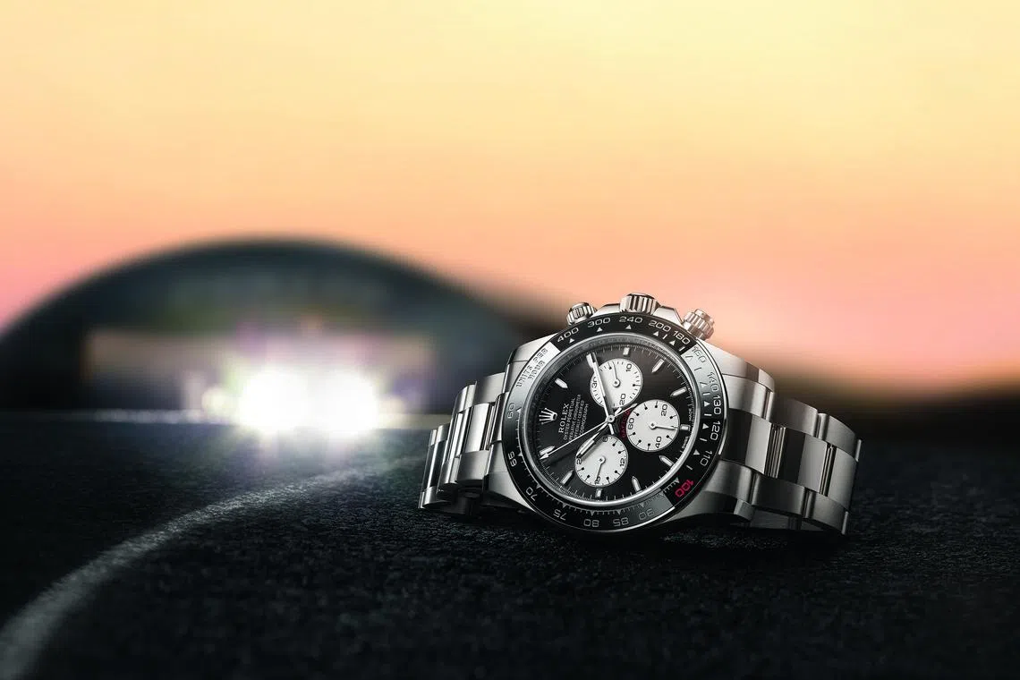The new Rolex Oyster Perpetual Cosmograph Daytona was created to commemorate the 100th anniversary of the 24 Hours of Le Mans race.

