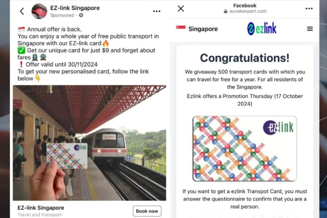 LTA cautioned commuters to avoid dubious URL links in social media posts and not to disclose their bank details to anyone. 