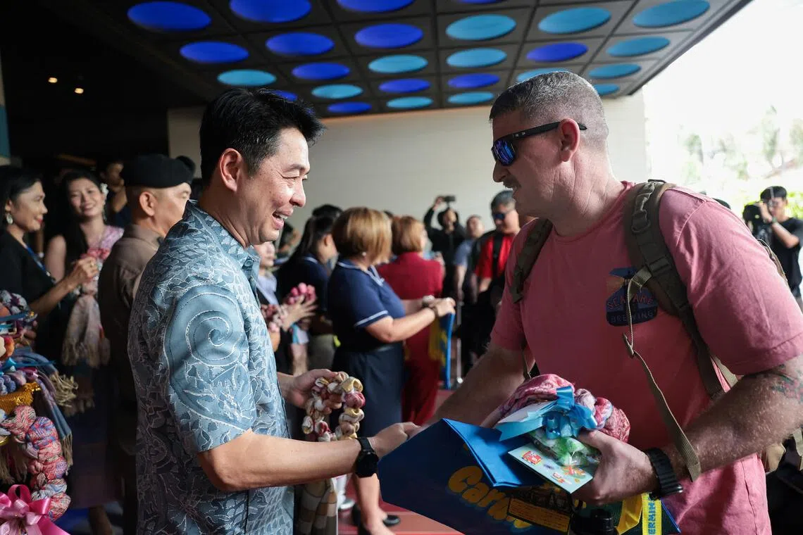 5,000 US sailors arrive in Thailand after months at sea
