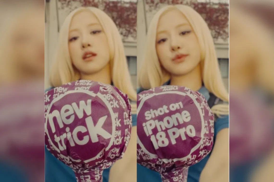 Blackpink’s Rose partners Apple to film new music video on iPhone 18 Pro