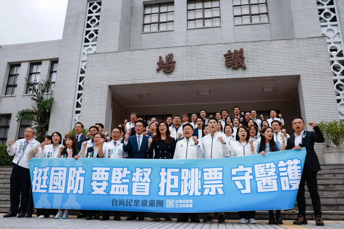 Taiwan parliament approves holding of three referendums, including on caning sex criminals