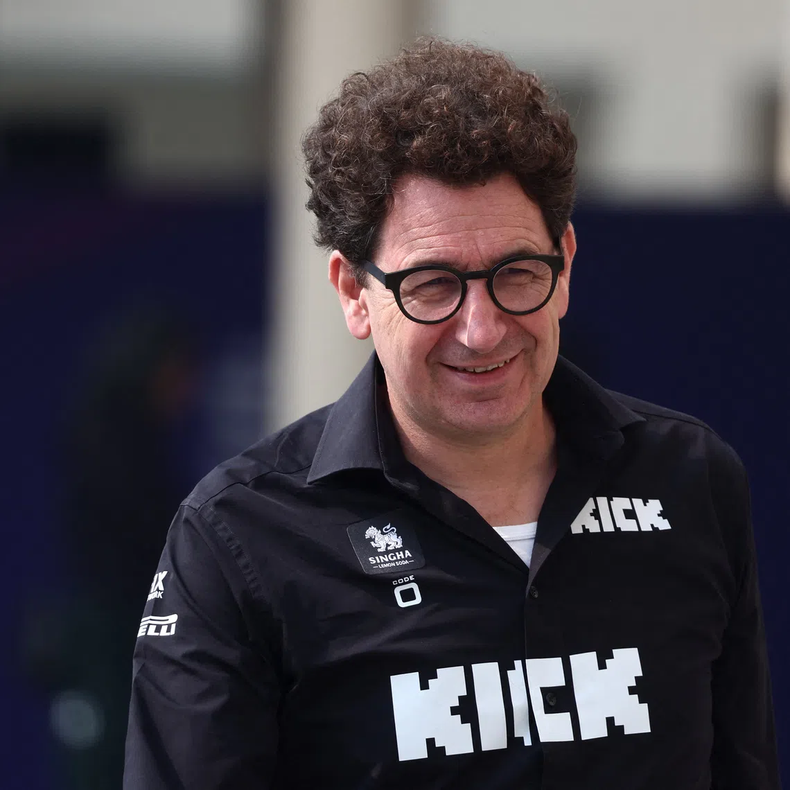 Formula One F1 - Abu Dhabi Grand Prix - Yas Marina Circuit, Abu Dhabi, United Arab Emirates - December 6, 2025 Sauber chief technical and operating officer Mattia Binotto arrives for qualifying REUTERS/Jakub Porzycki