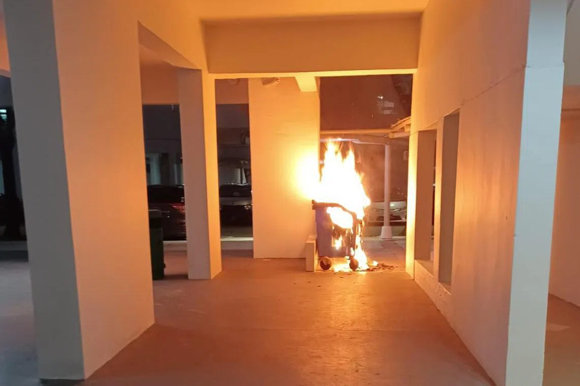 0310 火患 /  Blk 155 Woodlands St 13 火患