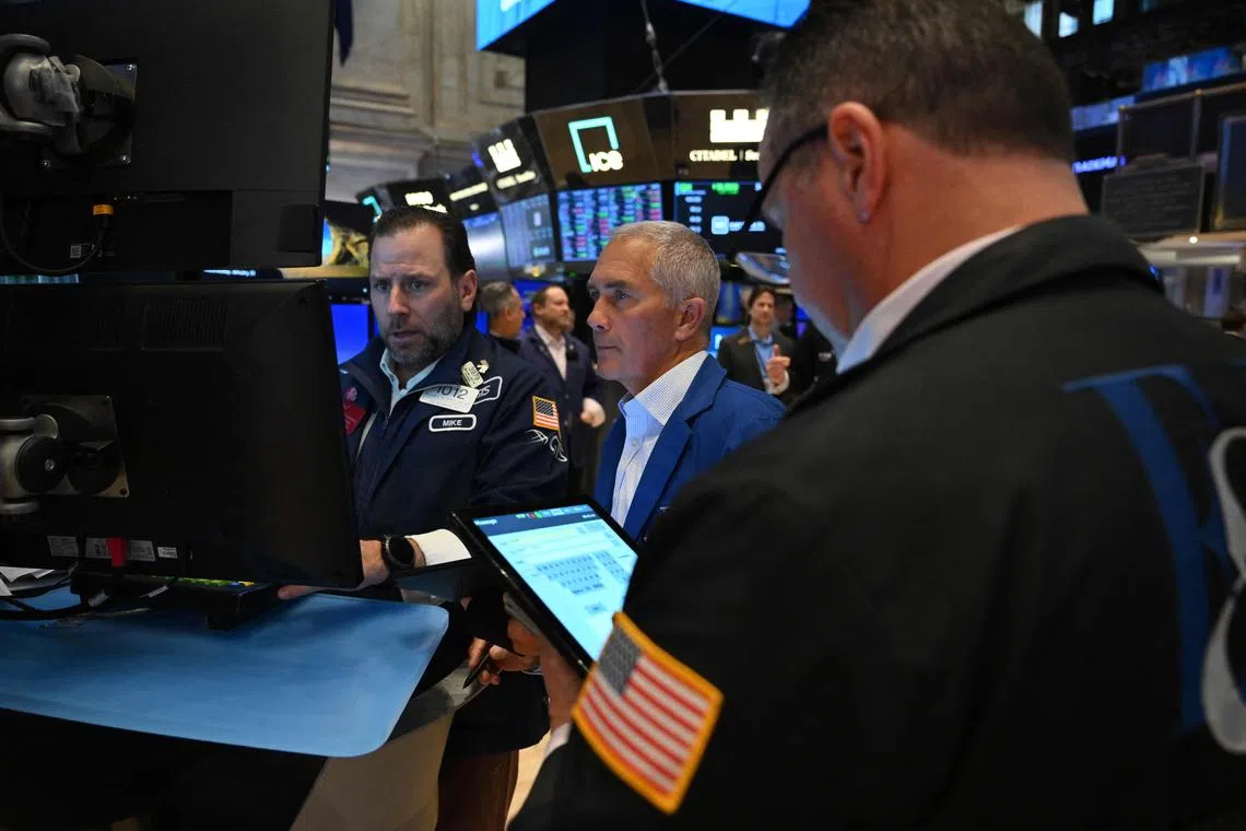The next big leg up for markets will be when the Federal Reserve announces its first rate cut since the post-pandemic recovery. (Photo by ANGELA WEISS / AFP)