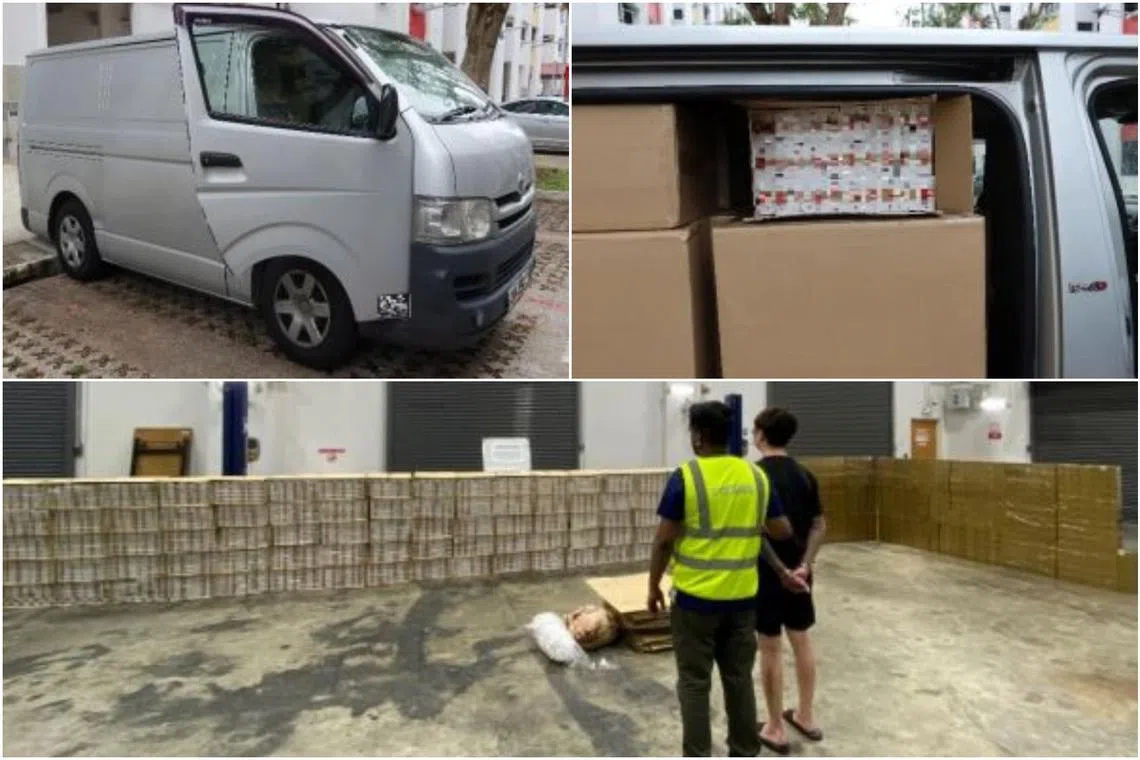 A 31-year-old Singaporean man was arrested during a raid at a carpark in Yishun Avenue 5.