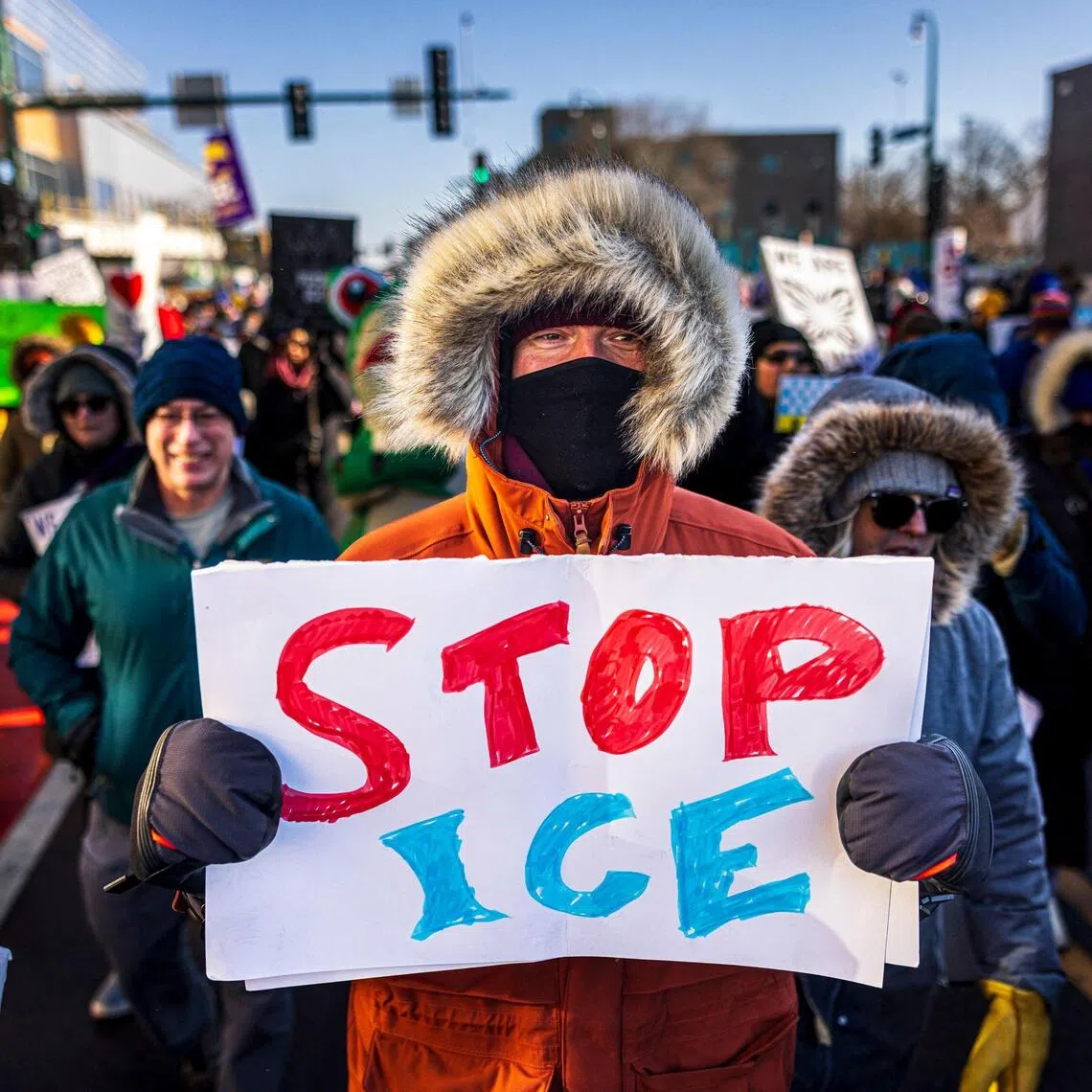 US President Donald Trump’s crackdown on immigration has drawn backlash in cities targeted by immigration and border patrol agents.