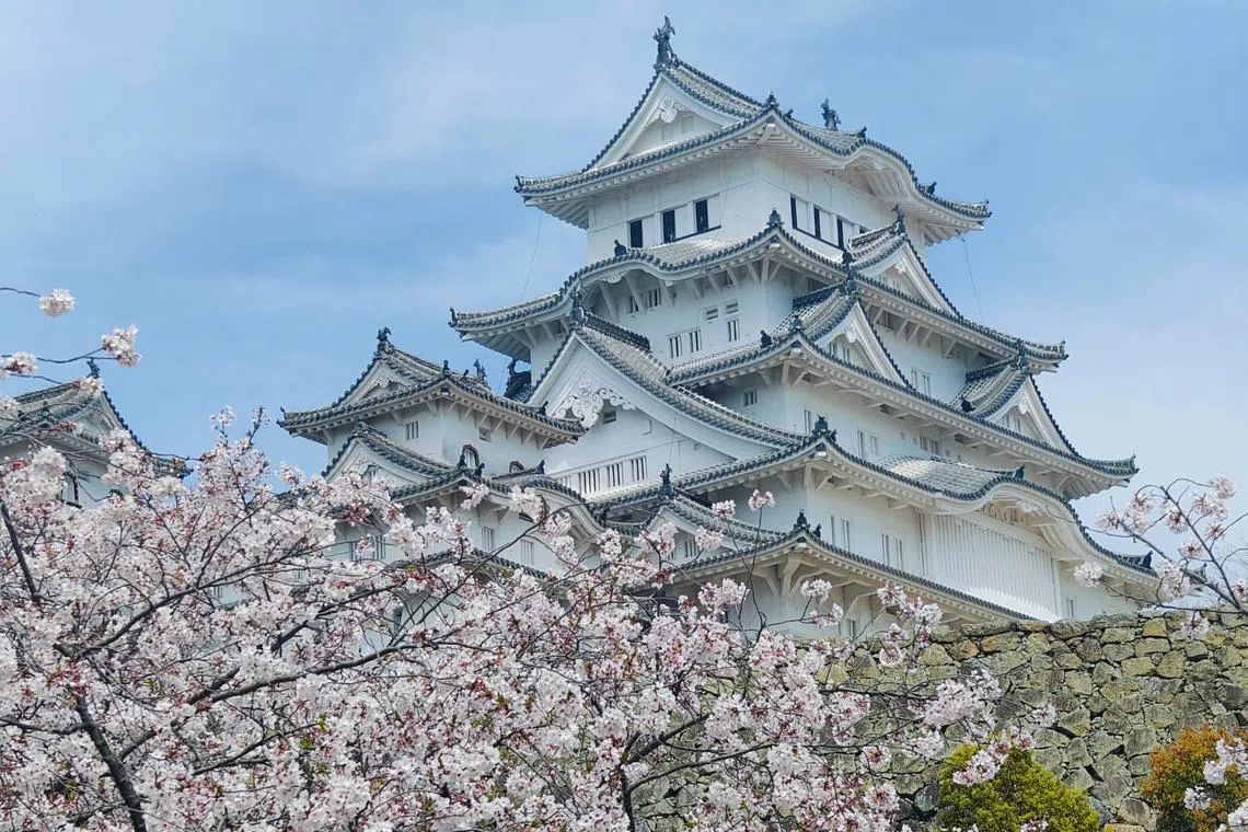 Himeji Castle is a Unesco World Cultural Heritage site.