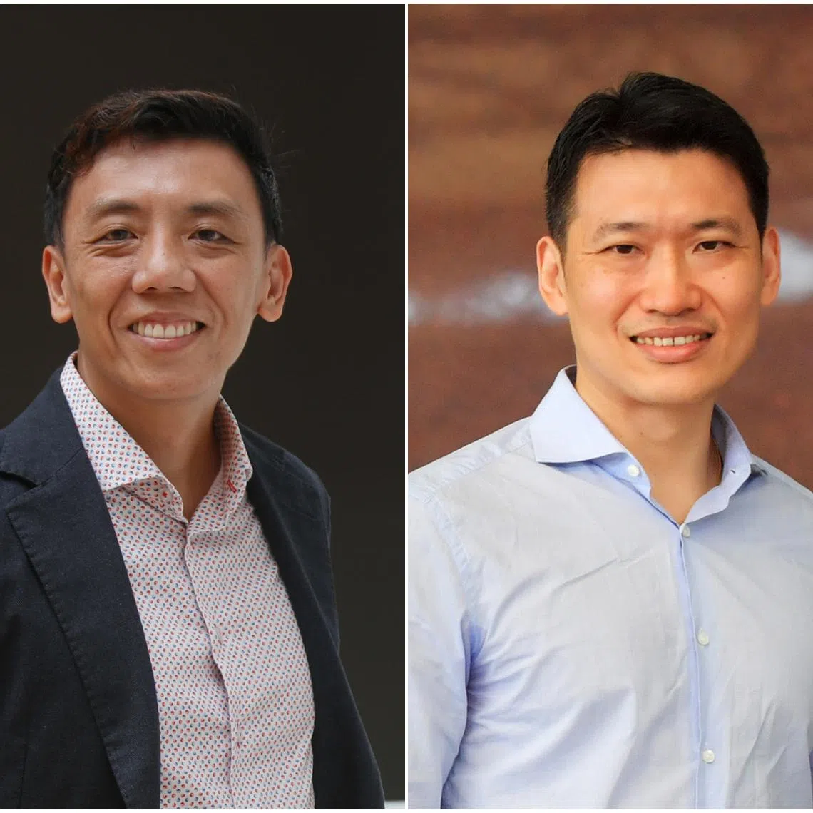Mr Jeffrey Siow (left) will be Acting Minister for Transport and Senior Minister of State for Finance, while Mr David Neo will be Acting Minister for Culture, Community and Youth.