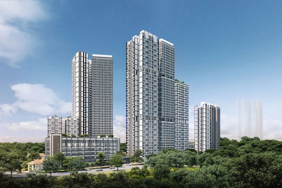 Mount Pleasant Crest in Toa Payoh will house 1,350 two-room flexi, three- and four-room flats on a site in Thomson Road.