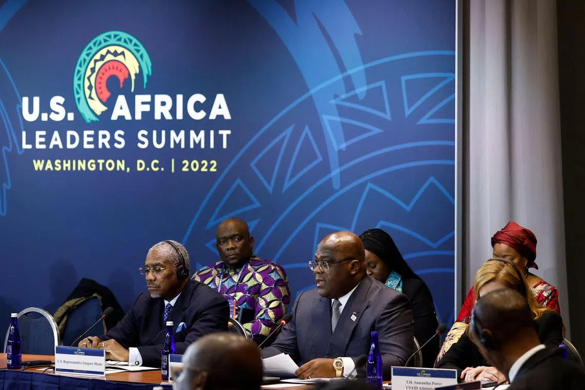 Delegations from 49 African countries and the African Union are attending the three-day summit that began on Tuesday.