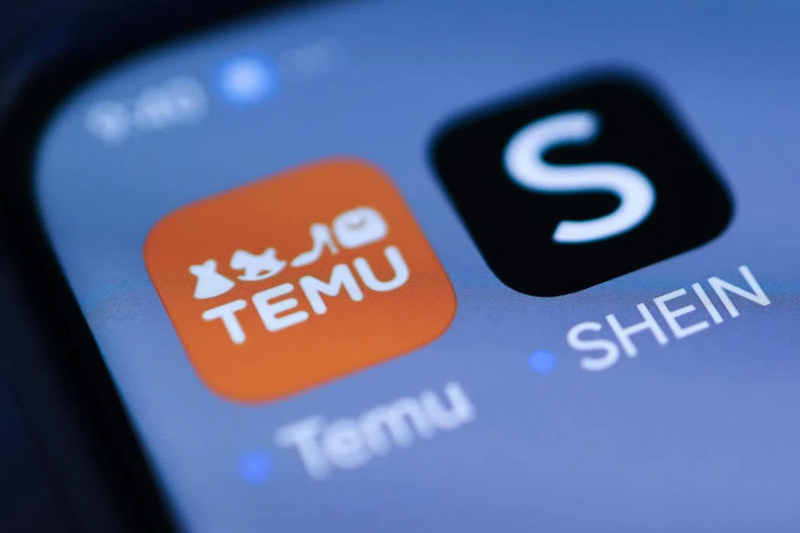Temu and Shein have seen a sustained drop in sales in the week after US President Donald Trump said parcels under US$800 from China would no longer be exempt from customs duties.