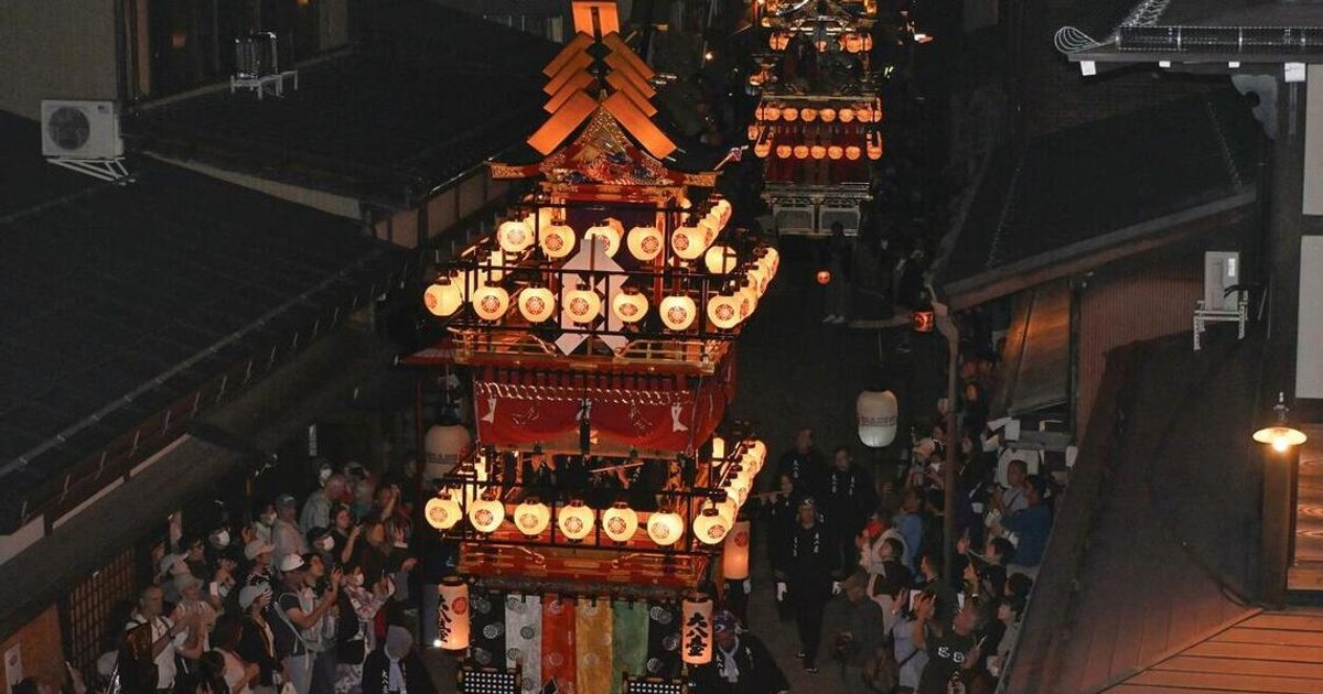 Two men die, 16 injured in float festival accidents in Japan’s Osaka prefecture