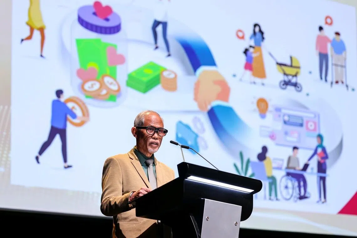 Minister for Social and Family Development Masagos Zulkifli said that one of the ministry’s goals is to use data to identify those at risk and reach families earlier.
