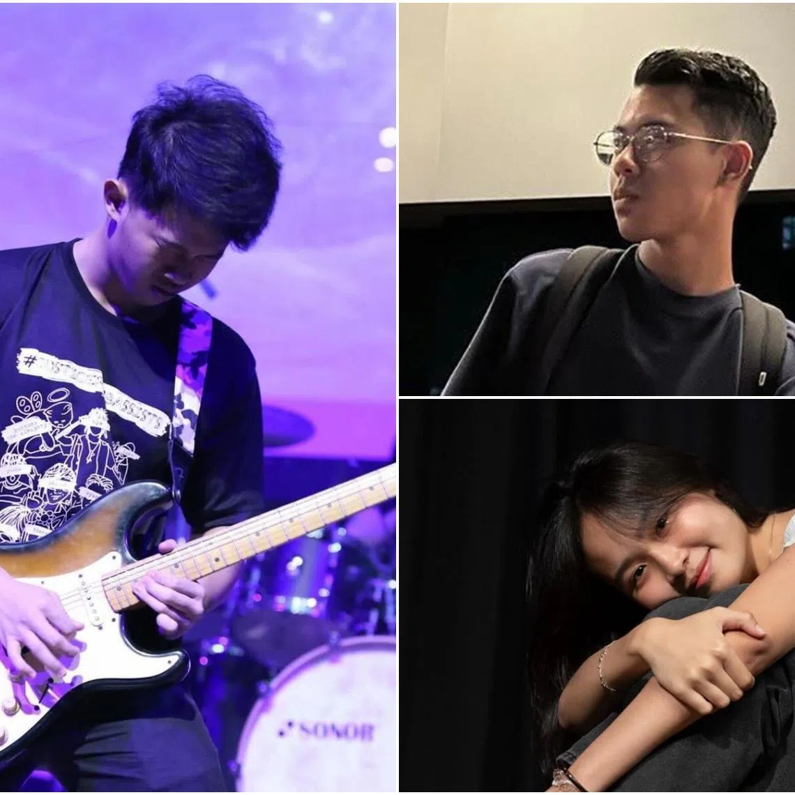 (Clockwise from left) Mr Hoh Ron Jun, Mr Adam Erman and Ms Christabelle Low tell The Straits Times about the realities behind their frontline part-time jobs.