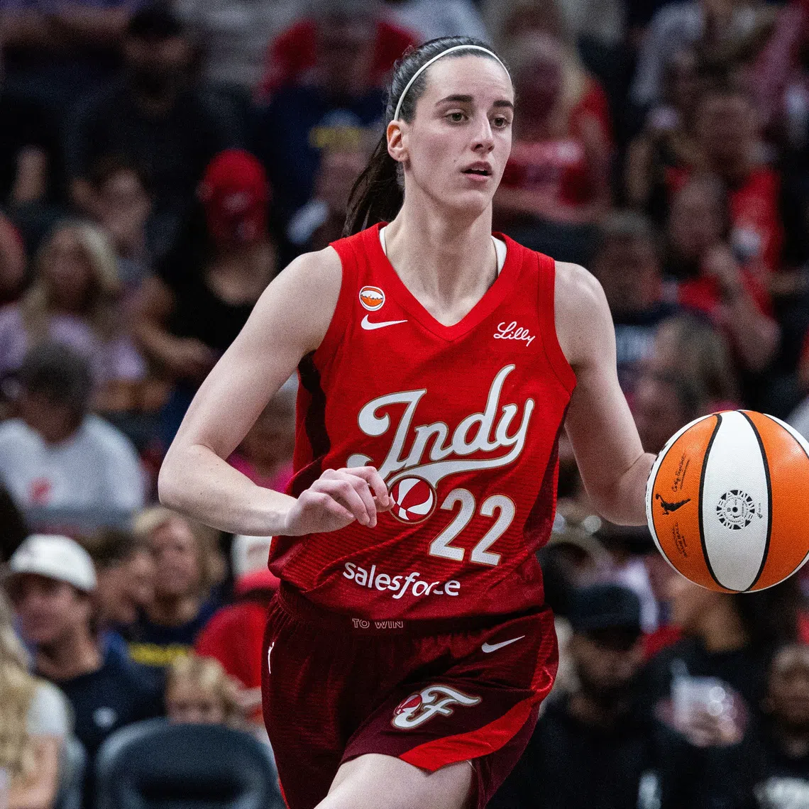 The Indiana Fever guard has become one of the most recognisable athletes in the US in any sport.