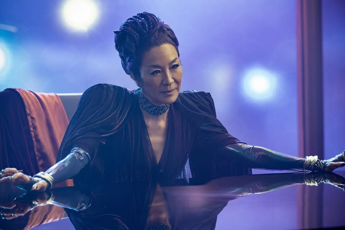 Michelle Yeoh as Georgiou in Star Trek: Section 31, streaming on Paramount+, 2025. Photo Credit: Jan Thijs/Paramount+