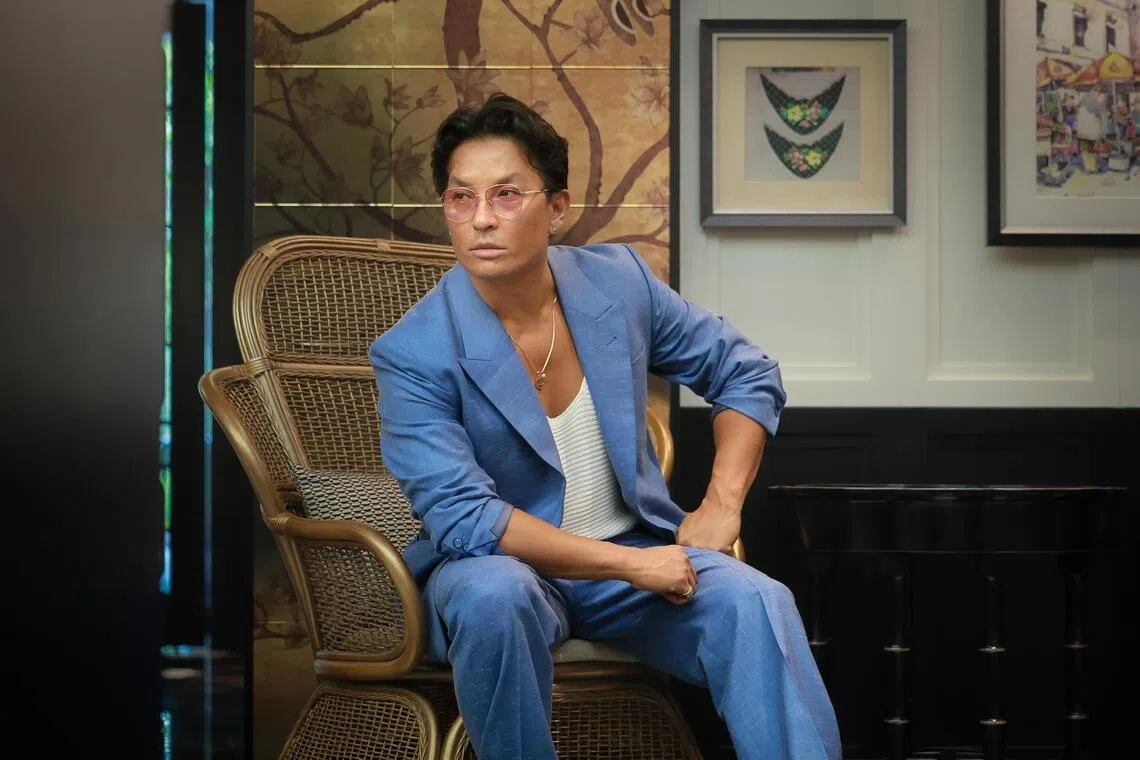 Fashion designer Prabal Gurung in an interview with The Straits Times at The Laurus Singapore on Oct 16, 2025.