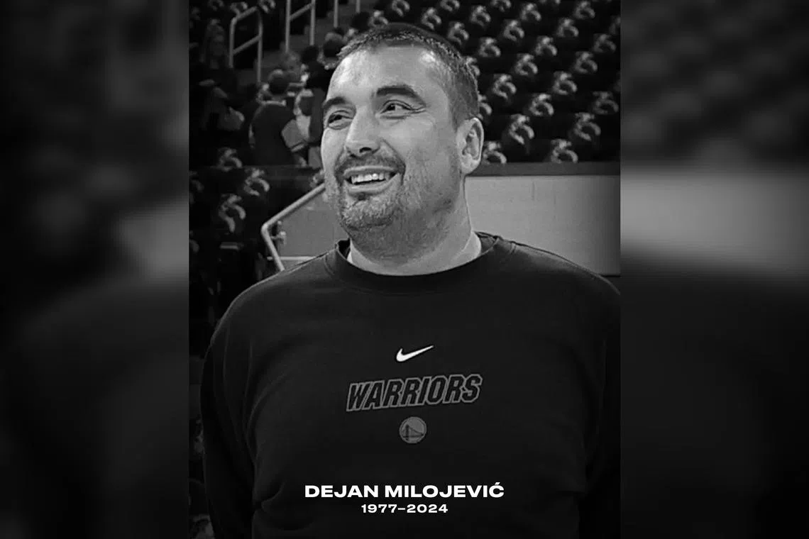 Assistant coach Dejan Milojevic  helped the Golden State Warriors win the 2022 NBA championship.