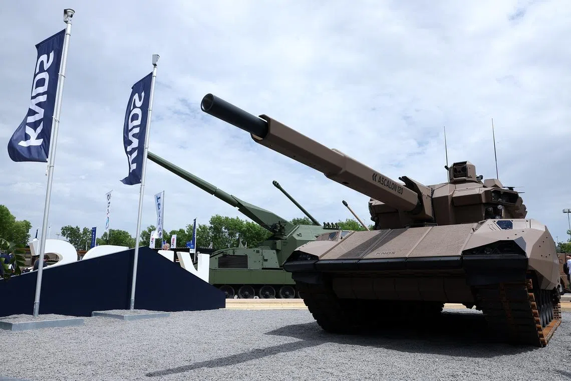 KNDS unveils new tank for France as joint Franco-German project lags