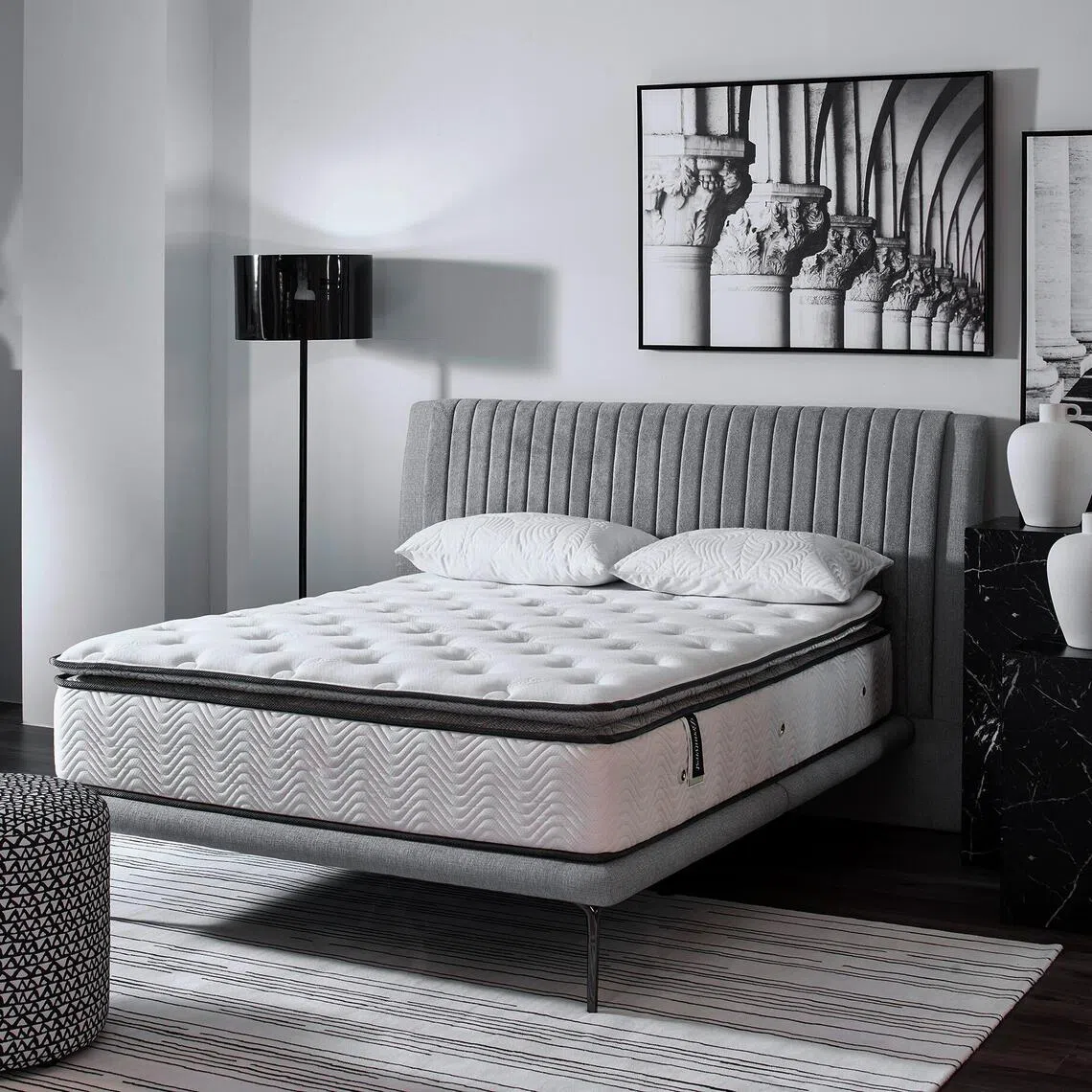 Enjoy tiered discounts of 30 per cent off all mattresses from top brands at Harvey Norman.